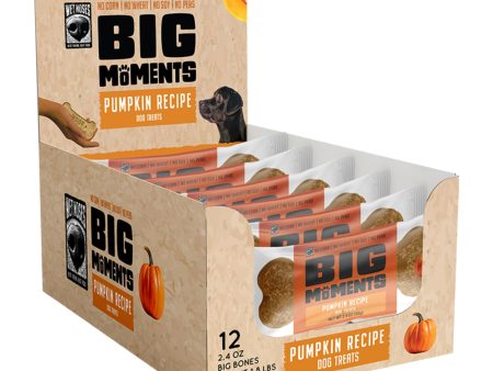 Wet Noses Dog Moments Pumpkin Big Bones 2.4oz. (Case of 12) For Cheap