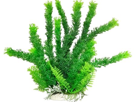 Aquatop Cabomba Aquarium Plant with Weighted Base Green 1ea 12 in on Sale