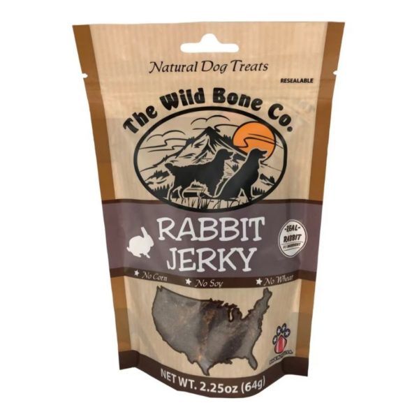 The Wild Bone Co. Natural Jerky Dog Treats Quail 2oz. Online now