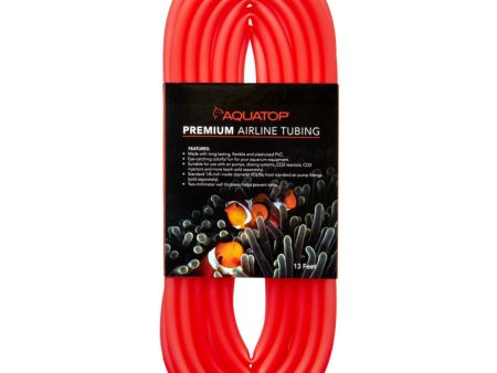 Aquatop Airline Tubing Red, 1ea 13 ft Discount