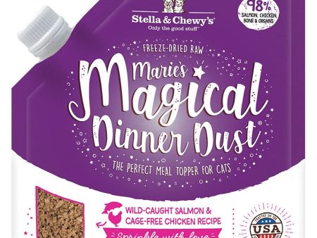 Stella And Chewys Cat Freeze-Dried Marie Magical Dinner Dust Salmon 7oz. Sale