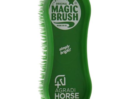 Agradi Horse Magic Brush Borstel Donkergroen For Cheap