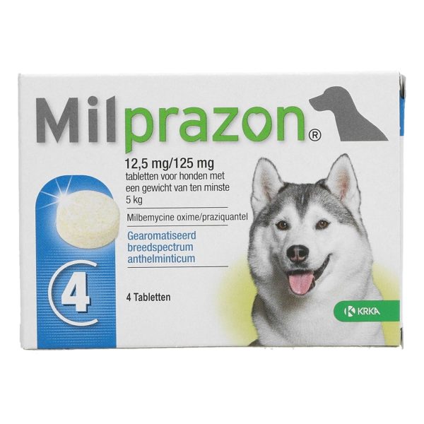 Milprazon Ontwormingsmiddel Hond 12,5mg Sale